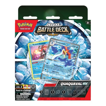 Pokemon TCG: Deluxe Battle Deck Quaquaval ex Τράπουλα