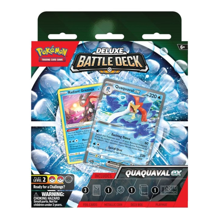 Pokemon TCG: Deluxe Battle Deck Quaquaval ex Τράπουλα