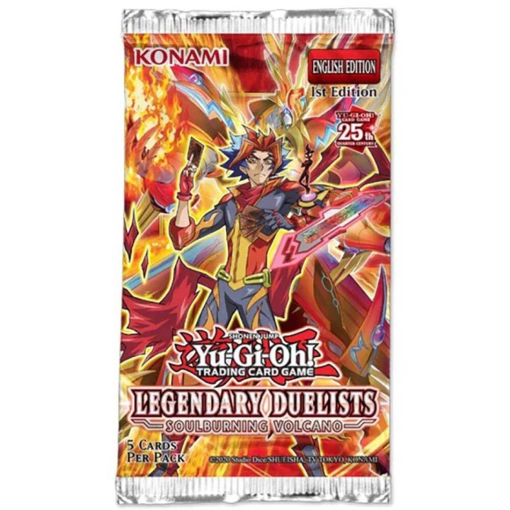 Yu-Gi-Oh! TCG: Legendary Duelists Soulburnign Volcano Φακελάκι(KON164990)