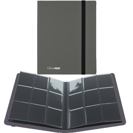 Ultra Pro 9-Pocket Eclipse Smoke Grey Pro-Binder θήκη-Ντοσιέ(REM15153)