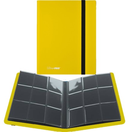 Ultra Pro 9-Pocket Eclipse Lemon Yellow Pro-Binder θήκη-Ντοσιέ(REM15150)