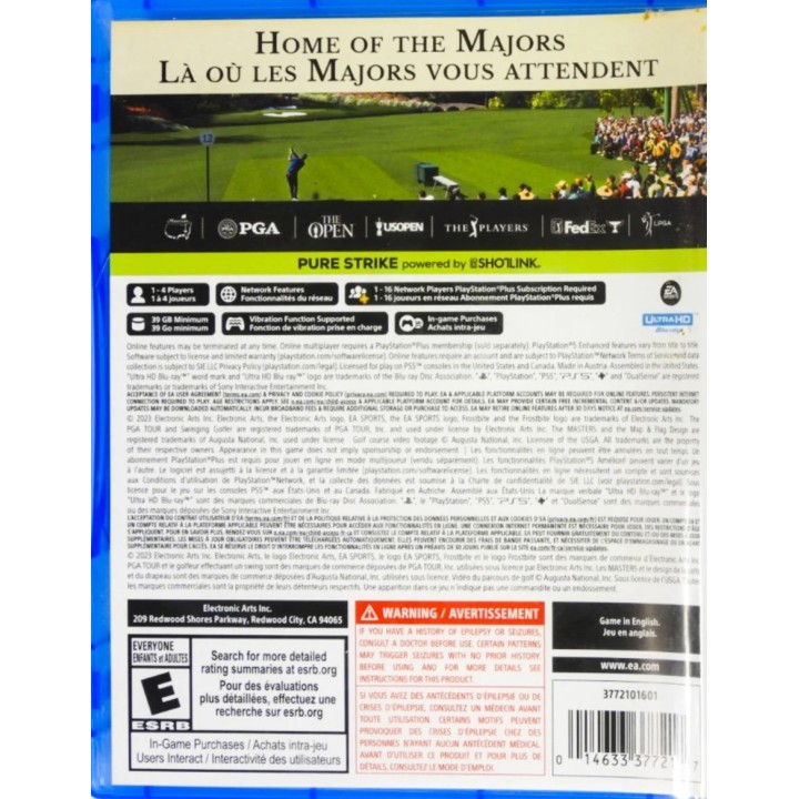 EA Sports PGA Tour PS5 Game Used-Μεταχειρισμένο