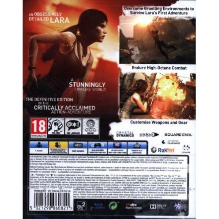 TOMB RAIDER DEFINITIVE EDITION PS4 GAMES