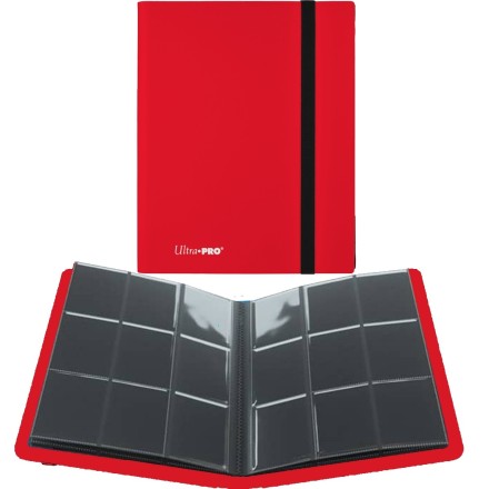 ECLIPSE APPLE RED 9PKT PRO BINDER(REM15146)