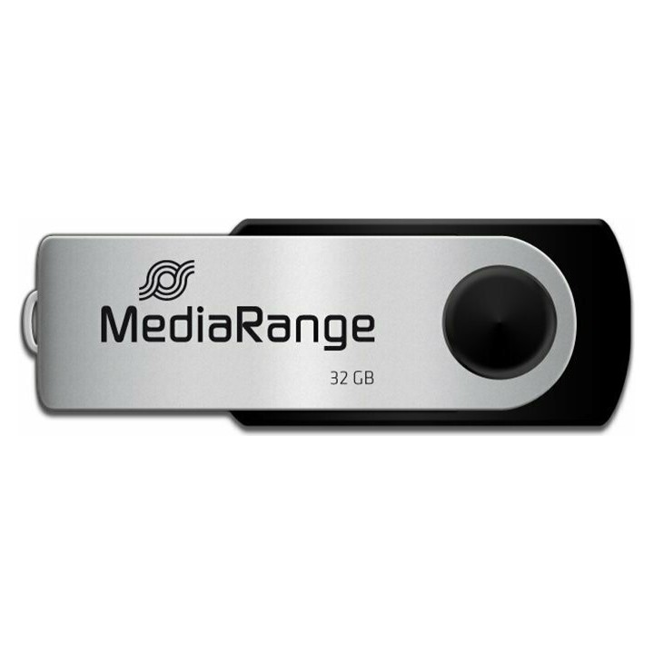MediaRange USB flash drives, 32GB, Pack 2 (MR911-2)