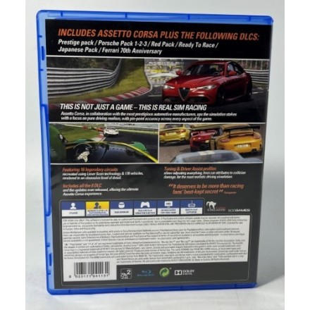 Assetto Corsa Ultimate Edition PS4 Game