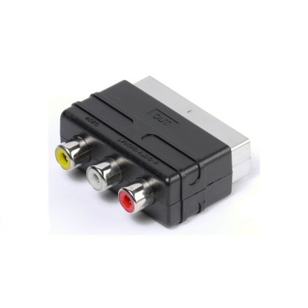 Προσαρμογέας Scart to RCA adapter Output