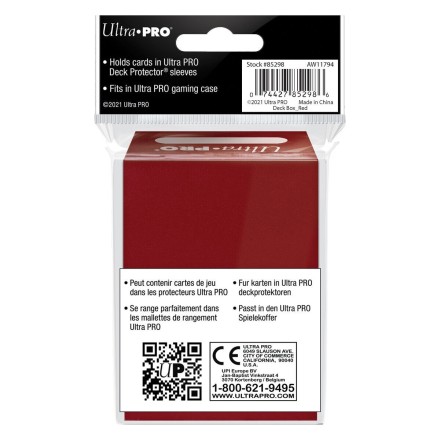 DECK BOX - RED