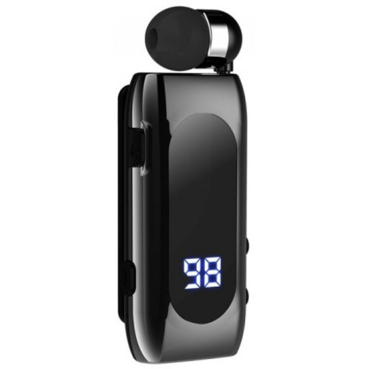 Borofone K58 In-ear Bluetooth Handsfree Ακουστικό Πέτου Μαύρο