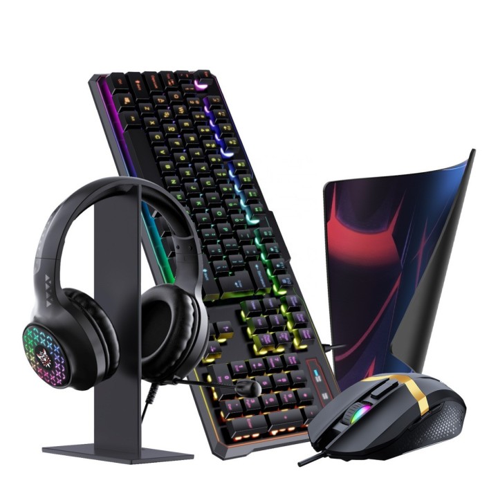 Onikuma TZ5003 Σετ Gaming Πληκτρολόγιο με RGB φωτισμό & Ποντίκι (Αγγλικό US)