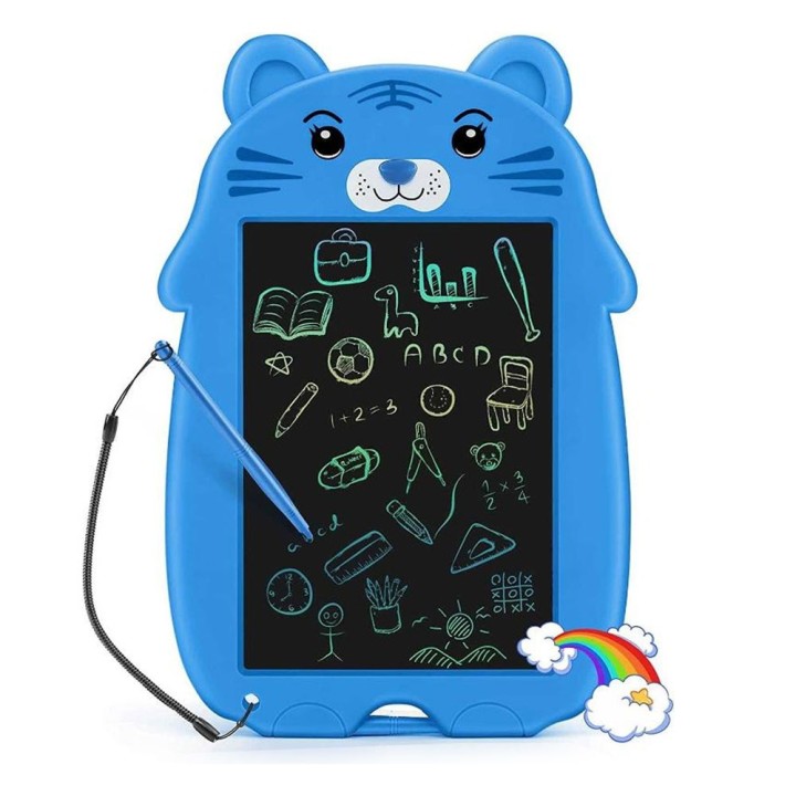 LCD Ηλεκτρονικό σημειωματάριο GY-WT-0901 9" Μπλέ Kids LCD Drawing board(13072)