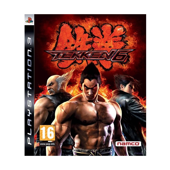 TEKKEN 6 PS3 GAMES Used-Μεταχειρισμένο