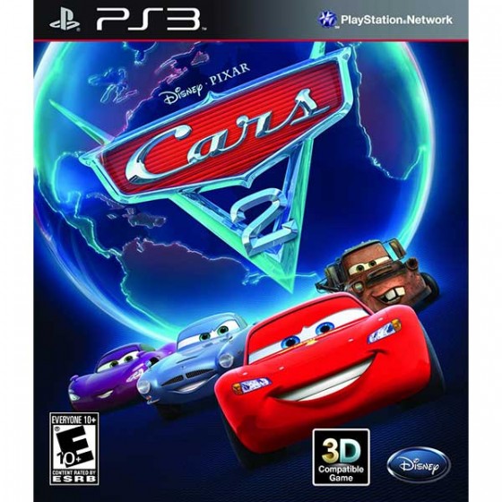 Pixar Cars 2 The Video Game 3D PS3 GAMES Used-Μεταχειρισμένο