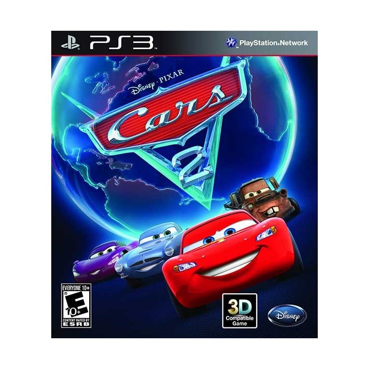 Pixar Cars 2 The Video Game 3D PS3 GAMES Used-Μεταχειρισμένο