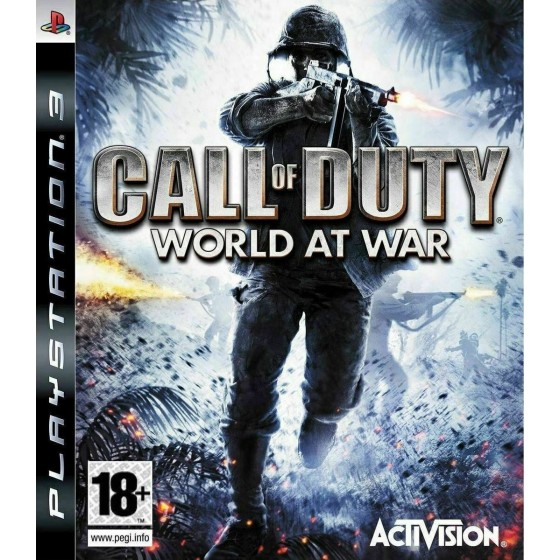 CALL OF DUTY WORLD AT WAR PS3 GAMES Used-Μεταχειρισμένο