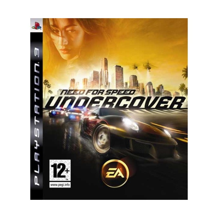 Need For Speed Undercover PS3 GAMES Used-Μεταχειρισμένο(BLES-00449)