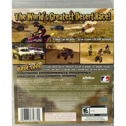 World Championship Off Road PS3 Game Used-Μεταχειρισμένο