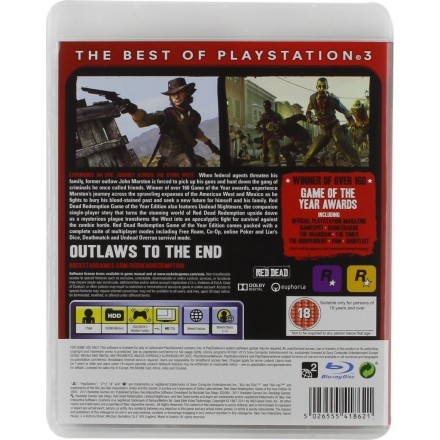 Red Dead Redemption PS3 Game Used-Μεταχειρισμένο