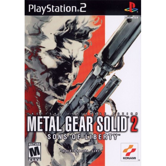 Metal Gear Solid 2 Sons Of Liberty PS2 GAMES Used-Μεταχειρισμένο