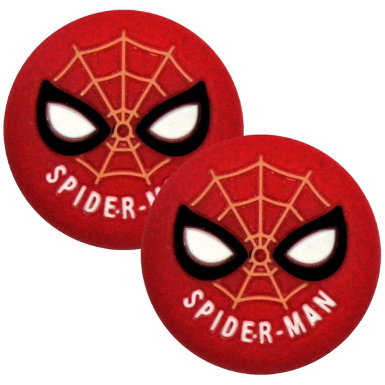 Σιλικόνης Κάλυμμα Λαβής Αντίχειρα για Αναλογικό Χειριστήριο PS5/PS4/PS3/PS2/XBOX ONE/SWITCH Χρώμα Κόκκινο(Spiderman)