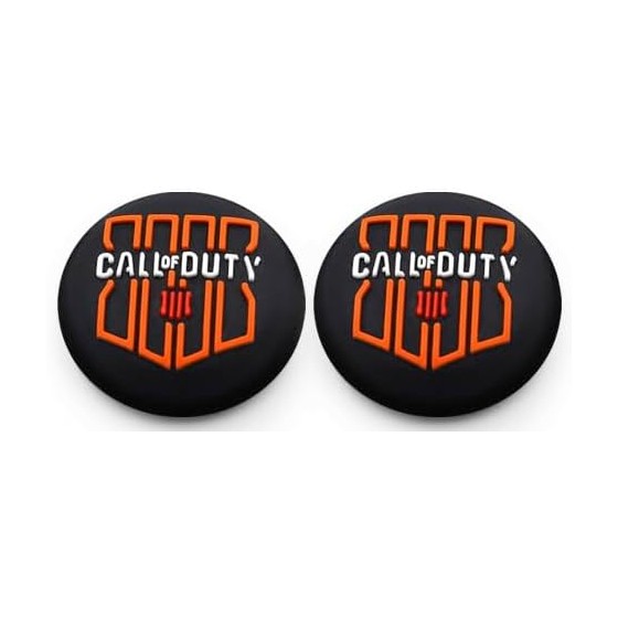 Call of Duty Silicone Analog Thumb Grip Stick Cover for PS/Xbox Black