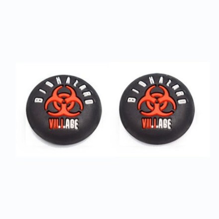 Biohazard Village Silicone Analog Thumb Grip Stick Cover for PS/Xbox Μαύρο