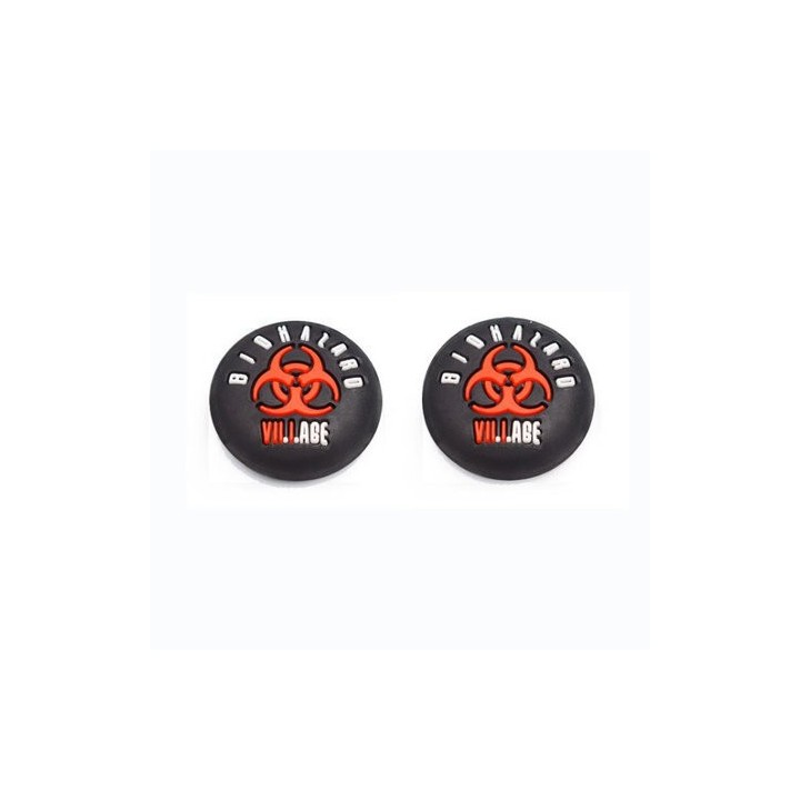 Biohazard Village Silicone Analog Thumb Grip Stick Cover for PS/Xbox Μαύρο