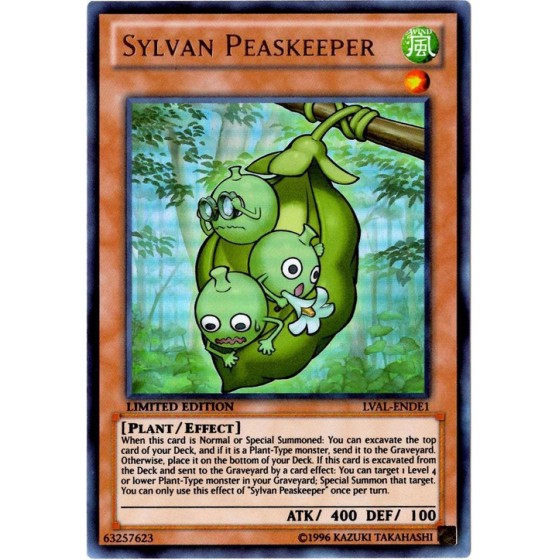 YU-GI-OH! - Sylvan Peaskeeper (LVAL-ENDE1) - Legacy of The Valiant: Deluxe Edition - Limited Edition - Ultra Rare Μονή Κάρτα