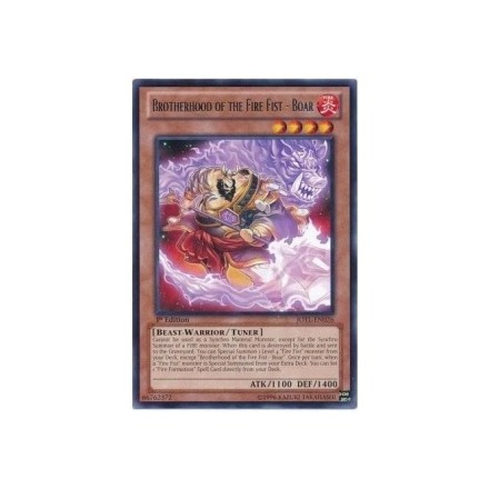 Brotherhood of the Fire Fist - Boar (Rare) : JOTL-EN026 - Yu-Gi-Oh! Single Card