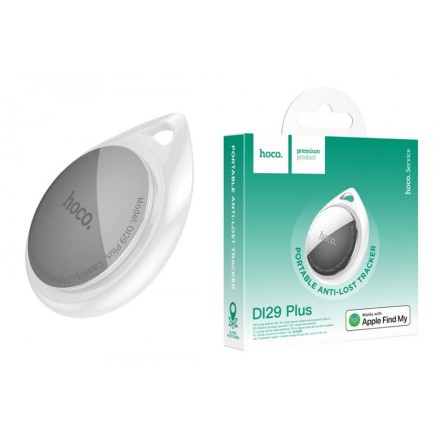 Hoco Dl29 Plus Bluetooth Tracker σε Λευκό χρώμα συμβατό μόνο με Iphone