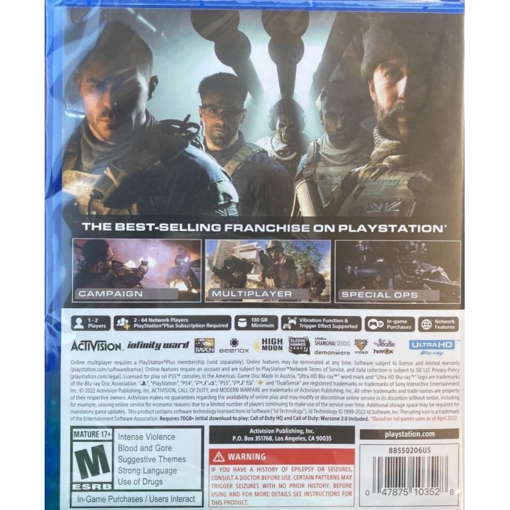 Call of Duty: Modern Warfare II PS5 Game