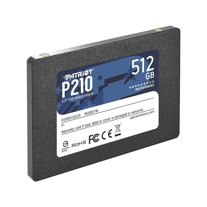 Patriot SSD P210 2.5 SATA 512GB(P210S512G25)
