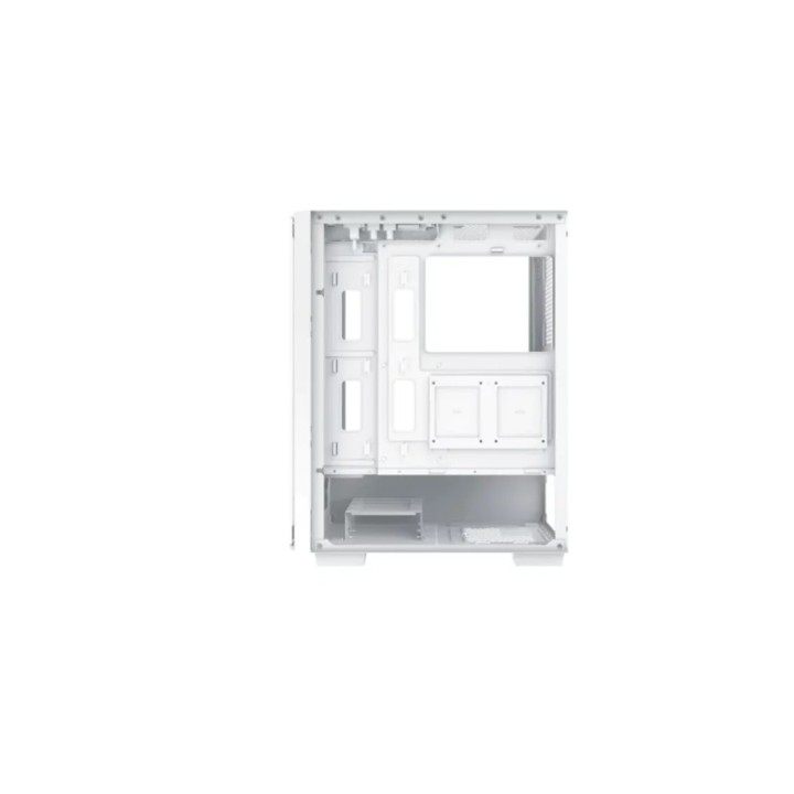 Xigmatek Elite One Gaming Midi Tower Κουτί Υπολογιστή με Πλαϊνό Παράθυρο και RGB Φωτισμό Λευκό
