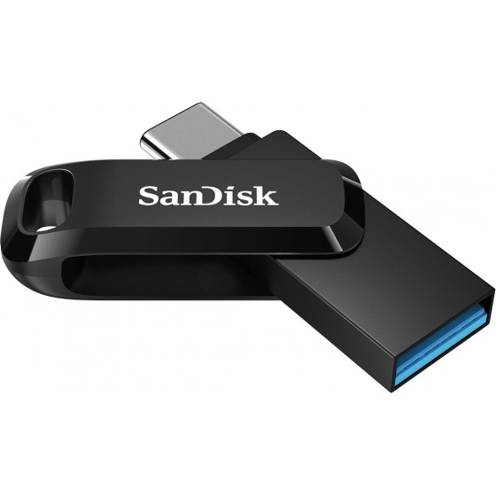 Sandisk Ultra Dual Drive Go 32GB USB 3.1 Stick με σύνδεση USB-A & USB-C Μαύρο