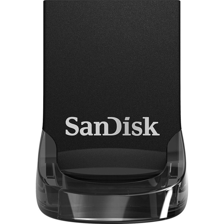 Sandisk Ultra Fit 128GB USB 3.2 Stick Μαύρο