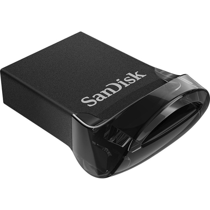 Sandisk Ultra Fit 128GB USB 3.2 Stick Μαύρο