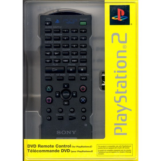 Sony Playstation 2 DVD Remote Control SCPH -10172 black(Ανοικτή Συσκευασία)