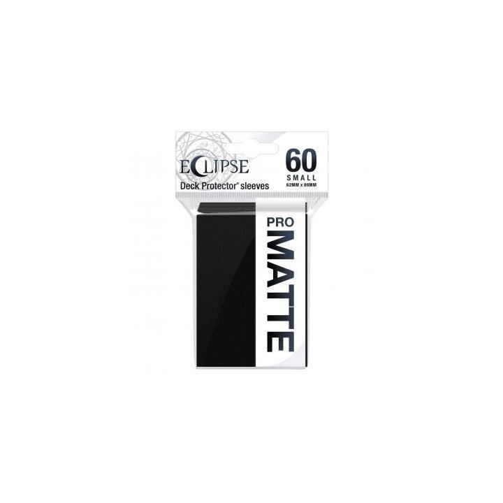 Eclipse Jet Black Small Matte Deck Protector 60ct(REM15637)
