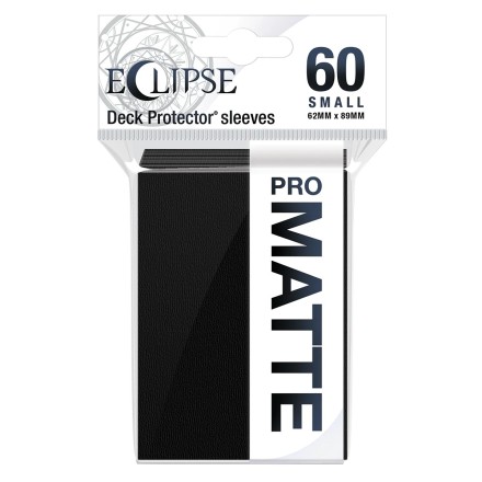 Eclipse Jet Black Small Matte Deck Protector 60ct(REM15637)
