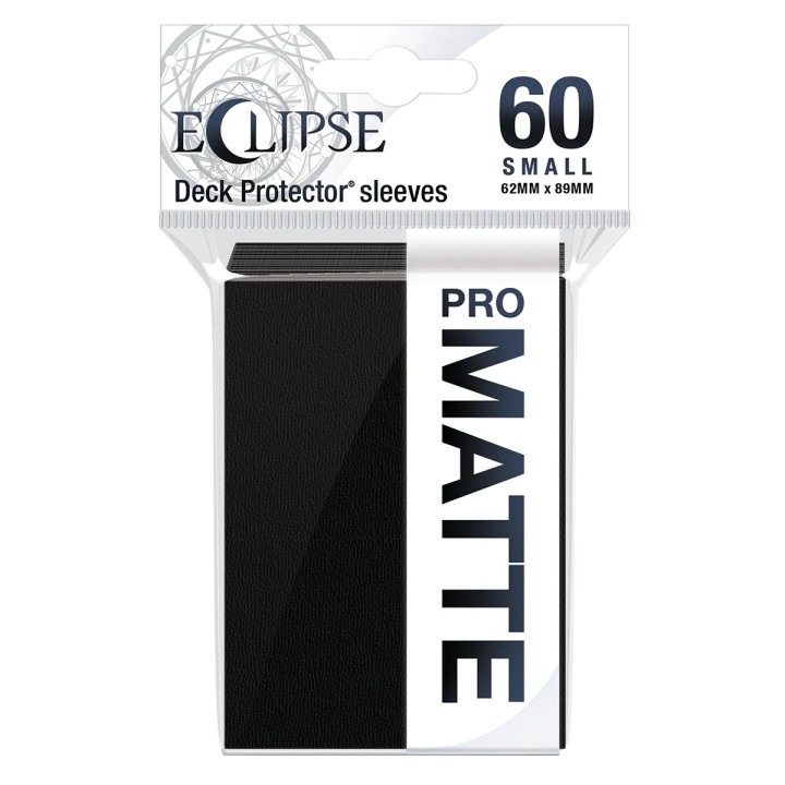 Eclipse Jet Black Small Matte Deck Protector 60ct(REM15637)