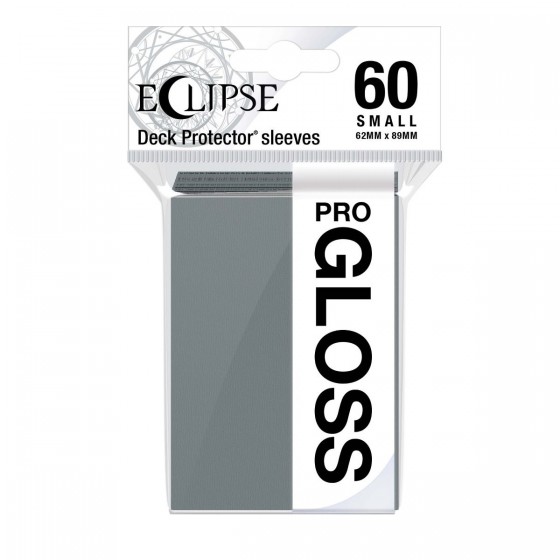 Ultra Pro - Eclipse Gloss Small Sleeves 60 Count (Smoke Grey)REM15635