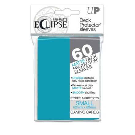 Eclipse Sky Blue Small Matte Deck Protector 60ct(REM15639)
