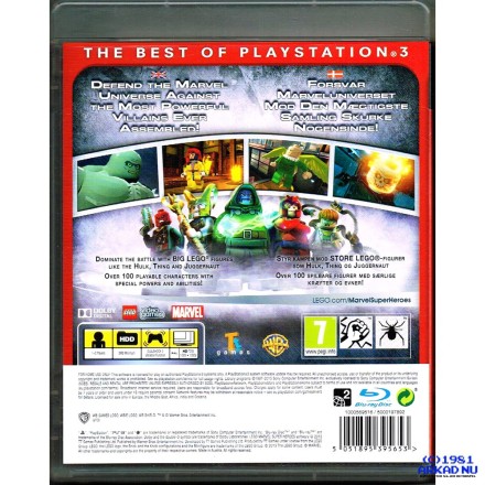 LEGO Marvel Super Heroes (Essentials) PS3