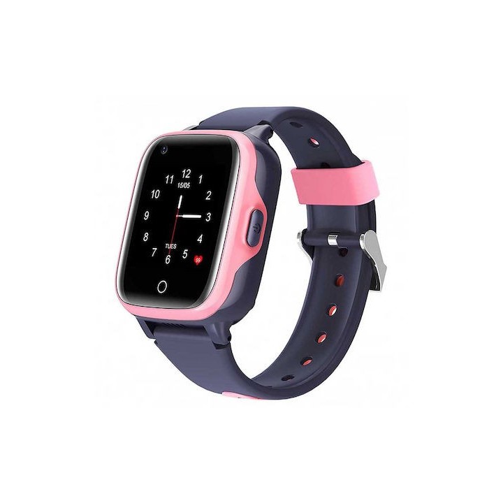 INTIME GPS smartwatch για παιδιά IT-046, 1.4", camera, 4G, IP67, ροζ