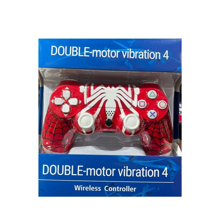 DoubleShock 4 Ασύρματο Χειριστήριο με Δόνηση για PlayStation PS4, PSTV, PS Now (Spiderman) (OEM)