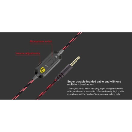 Ovleng OV-P1 On Ear Άκουστικά με Μικρόφωνο Gaming Headset με σύνδεση 3.5mm για PS4/Mobile/Laptop Χρώμα Μαύρο