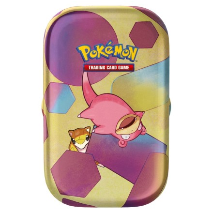 POKEMON COMPANY POKEMON TCG: SCARLET & VIOLET 151 MINI TIN SLOWPOKE & SANDSHREW (POK853067 SLOWPOKE & SANDSHREW)