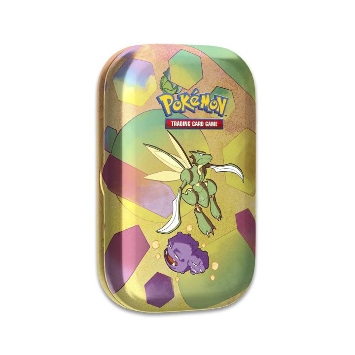 POKEMON COMPANY POKEMON TCG: SCARLET & VIOLET 151 MINI TIN SCYTHER & WEEZING (POK853067 SCYTHER & WEEZING)