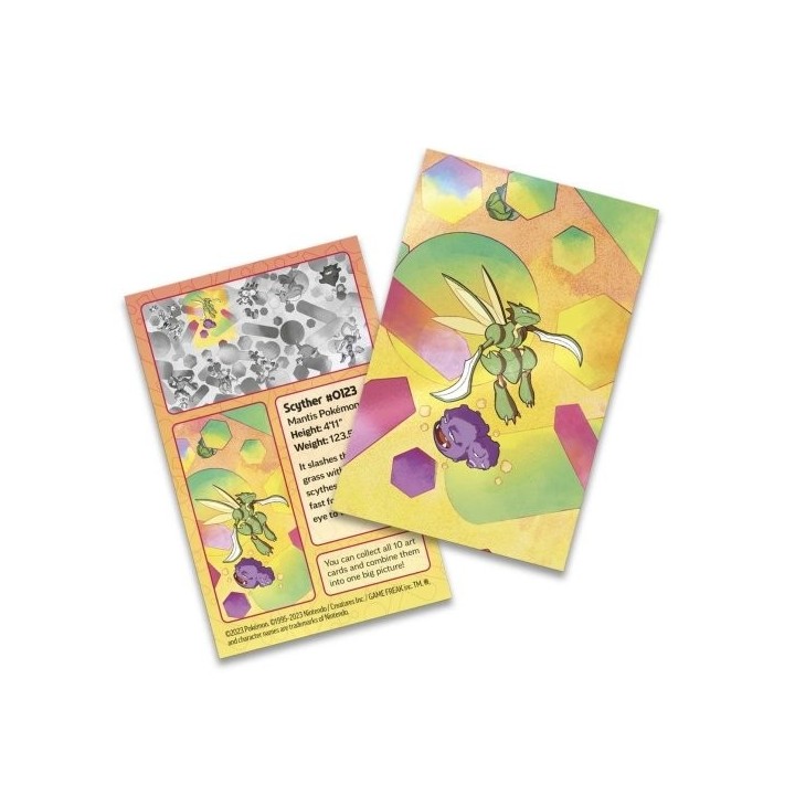 POKEMON COMPANY POKEMON TCG: SCARLET & VIOLET 151 MINI TIN SCYTHER & WEEZING (POK853067 SCYTHER & WEEZING)