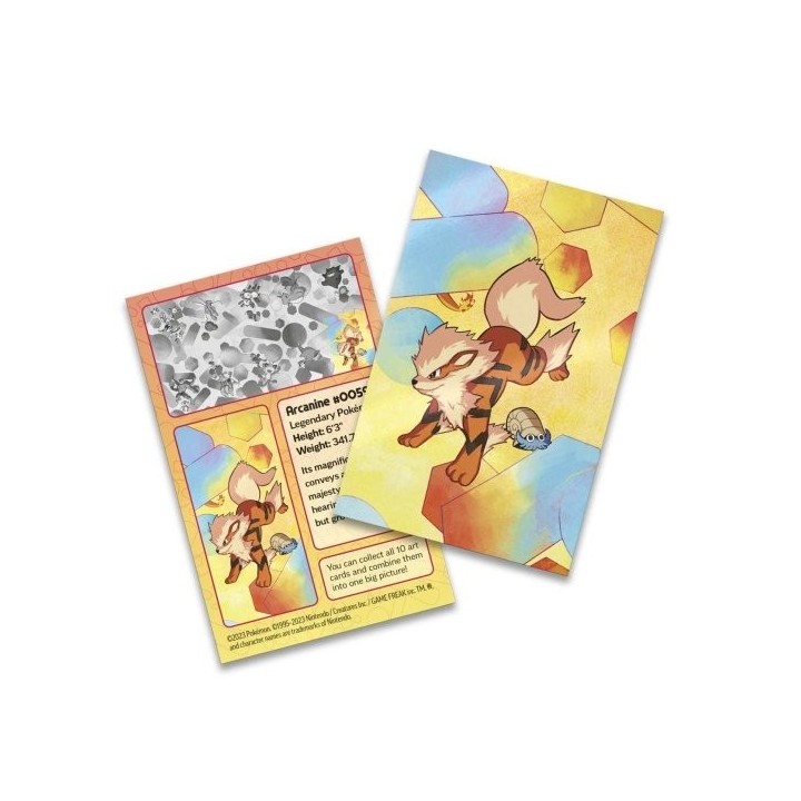 POKEMON COMPANY POKEMON TCG: SCARLET & VIOLET 151 MINI TIN ARCANINE & OMANYTE (POK853067 ARCANINE & OMANYTE)